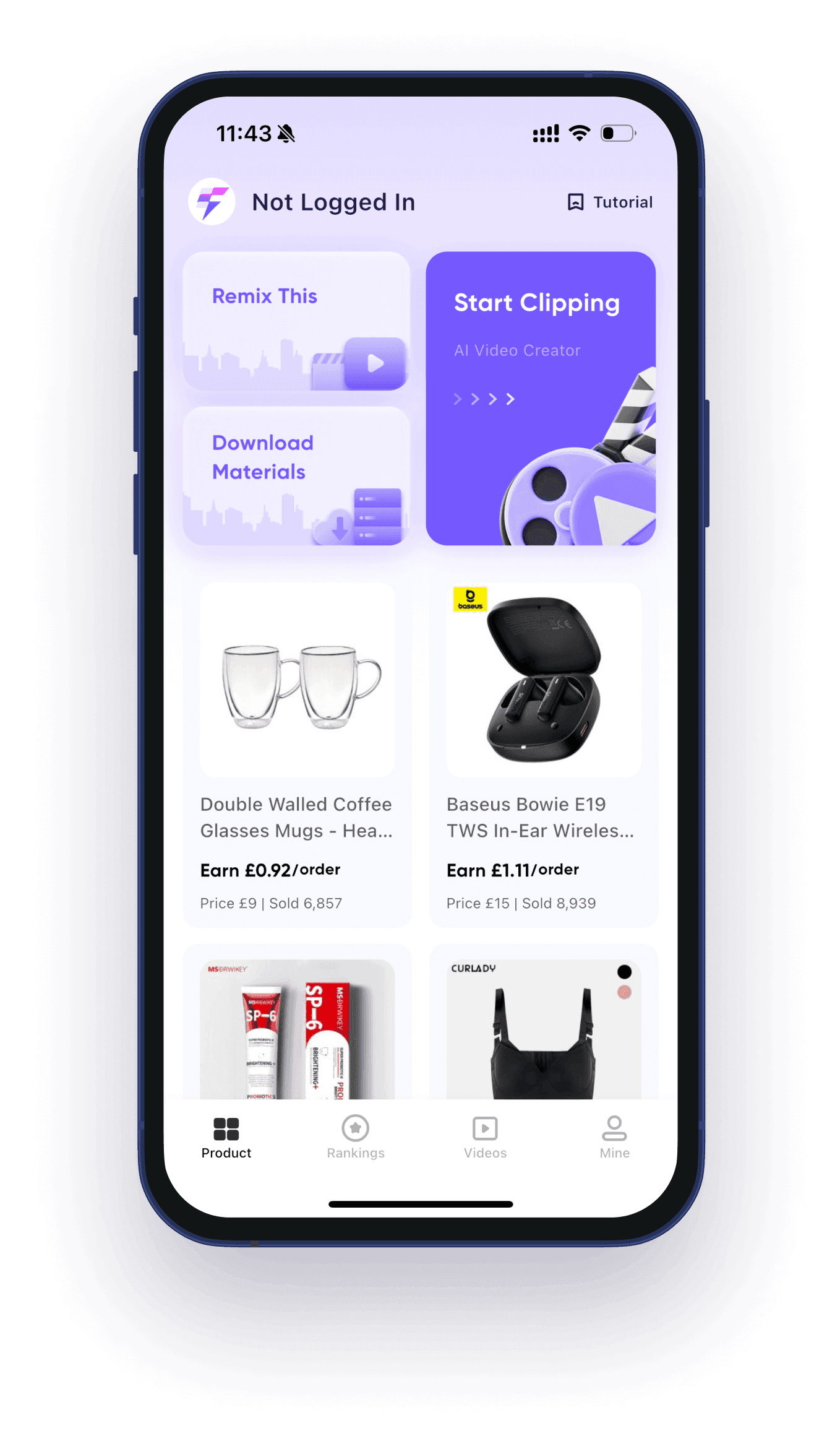 Apicks Dashboard Interface